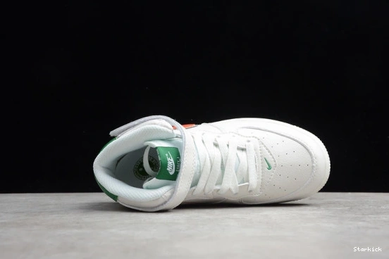 White Force Kids Green 1 Nike 07 314193-100 Mid Orange Air 0909